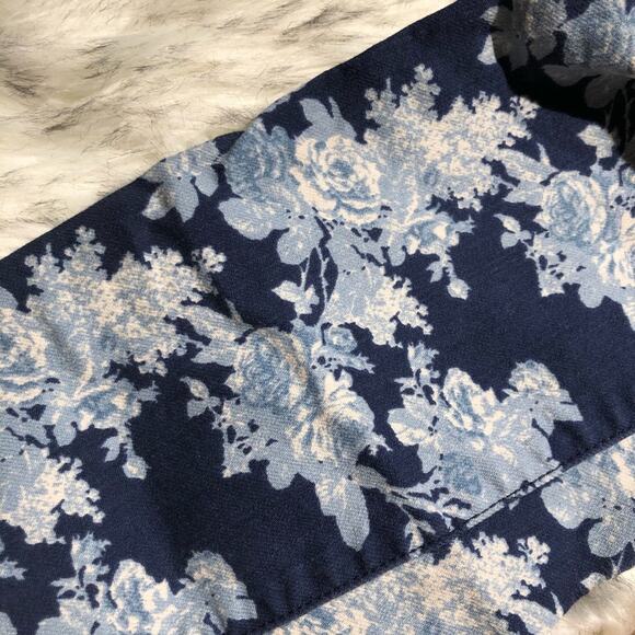 Gap "Always Skinny" low rise floral print denim skinny jeans size 8 - Picture 8 of 8